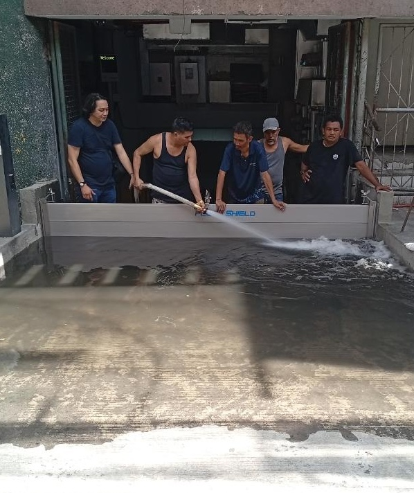 Residential Basement Parking Manila Flood Barrier Protection