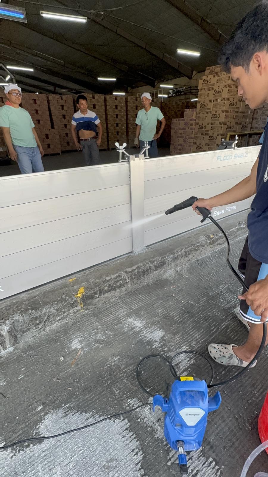 Industrial Factory Valenzuela Flood Barrier Protection