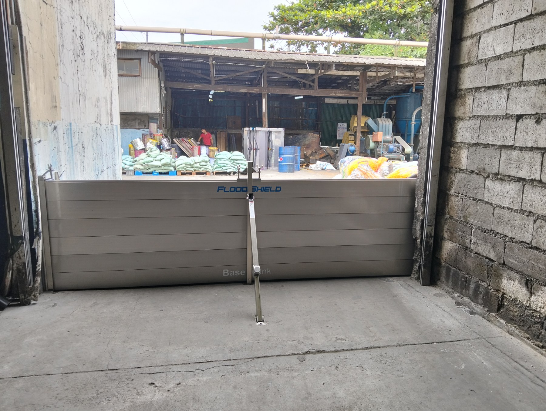 Industrial Warehouse Valenzuela Flood Barrier Protection