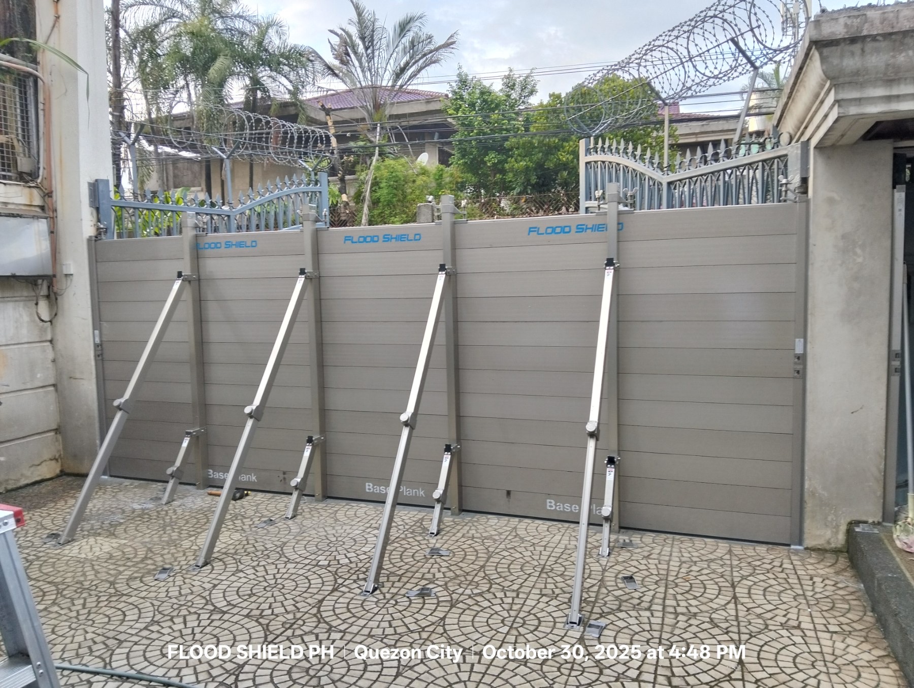 Residential Quezon City QC Flood Barrier Protection